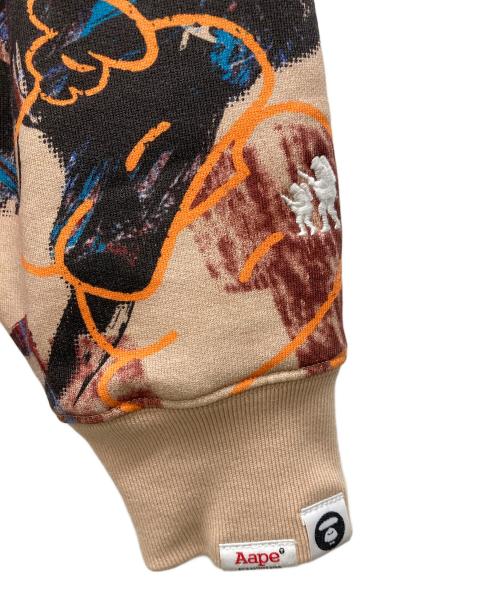 Aape BY A BATHING APE（エーエイプ バイ アベイシングエイプ）Aape BY A BATHING APE (エーエイプ バイ アベイシングエイプ) スウェット ベージュ サイズ:Lの古着・服飾アイテム