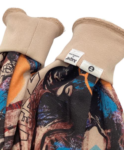 Aape BY A BATHING APE（エーエイプ バイ アベイシングエイプ）Aape BY A BATHING APE (エーエイプ バイ アベイシングエイプ) スウェット ベージュ サイズ:Lの古着・服飾アイテム
