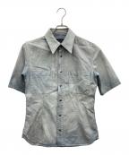ISAMU KATAYAMA BACKLASHイサムカタヤマ・バックラッシュ）の古着「半袖シャツ」｜インディゴ