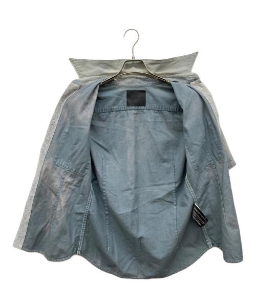 ISAMU KATAYAMA BACKLASH（イサムカタヤマ・バックラッシュ）ISAMU KATAYAMA BACKLASH (イサムカタヤマ・バックラッシュ) 半袖シャツ インディゴ サイズ:Sの古着・服飾アイテム