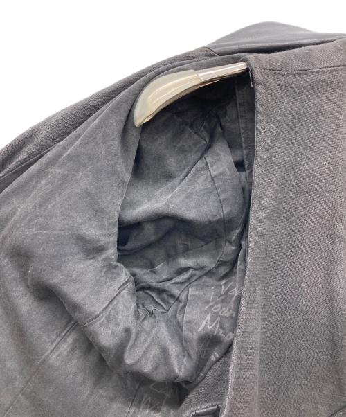 ISAMU KATAYAMA BACKLASH（イサムカタヤマ・バックラッシュ）ISAMU KATAYAMA BACKLASH (イサムカタヤマ・バックラッシュ) 3ピースリネンスーツ ブラック サイズ:2の古着・服飾アイテム