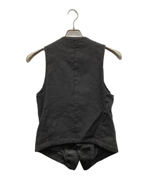 ISAMU KATAYAMA BACKLASH（イサムカタヤマ・バックラッシュ）ISAMU KATAYAMA BACKLASH (イサムカタヤマ・バックラッシュ) 3ピースリネンスーツ ブラック サイズ:2の古着・服飾アイテム