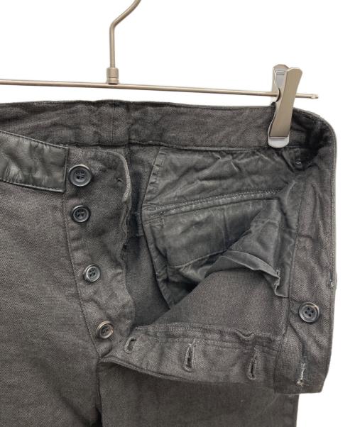 ISAMU KATAYAMA BACKLASH（イサムカタヤマ・バックラッシュ）ISAMU KATAYAMA BACKLASH (イサムカタヤマ・バックラッシュ) 3ピースリネンスーツ ブラック サイズ:2の古着・服飾アイテム