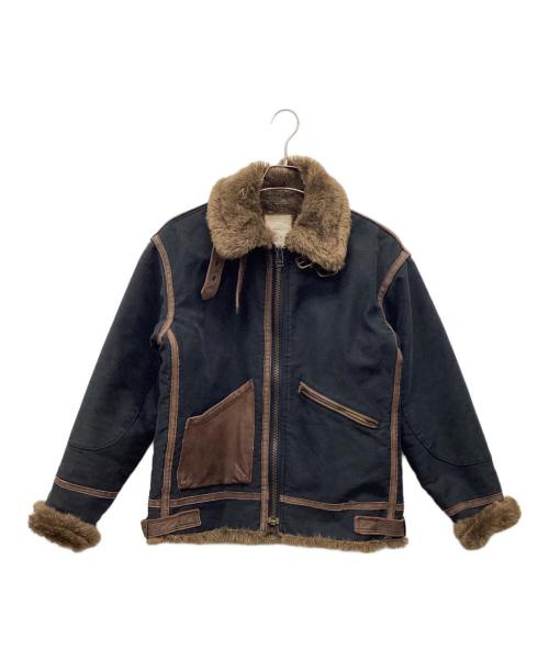 TMT（ティーエムティー）TMT (ティーエムティー) B-3フライトジャケット ブラック サイズ:SMALLの古着・服飾アイテム