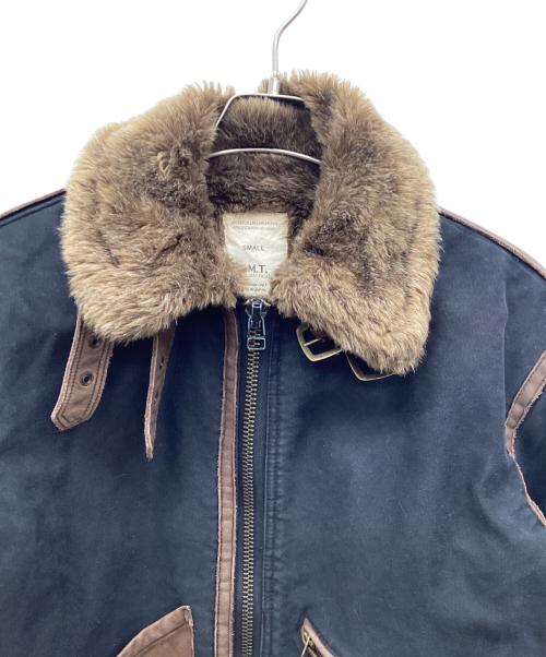 TMT（ティーエムティー）TMT (ティーエムティー) B-3フライトジャケット ブラック サイズ:SMALLの古着・服飾アイテム