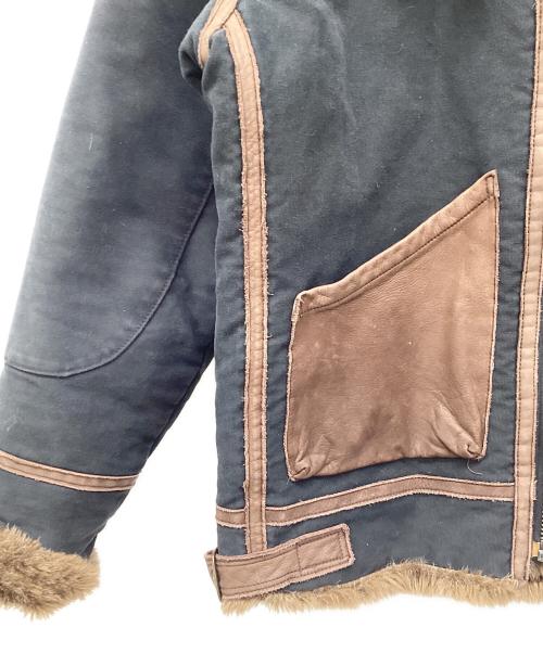 TMT（ティーエムティー）TMT (ティーエムティー) B-3フライトジャケット ブラック サイズ:SMALLの古着・服飾アイテム