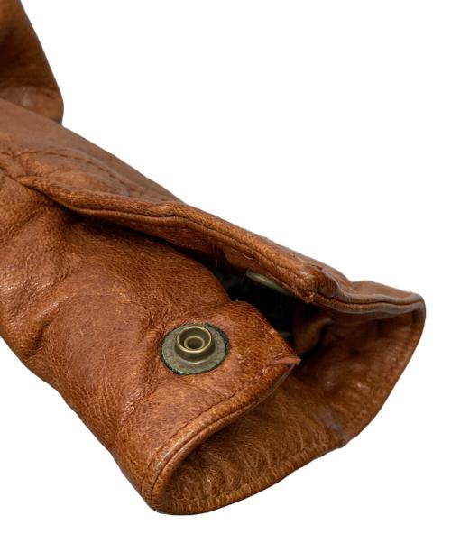 Hysteric Glamour（ヒステリックグラマー）Hysteric Glamour (ヒステリックグラマー) レザージャケット ブラウン サイズ:Mの古着・服飾アイテム