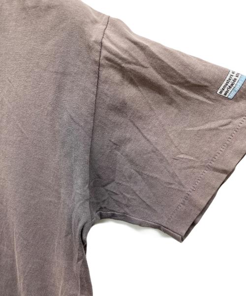 stussy（ステューシー）stussy (ステューシー) SSレコードプレイヤーTee ベージュ サイズ:Mの古着・服飾アイテム