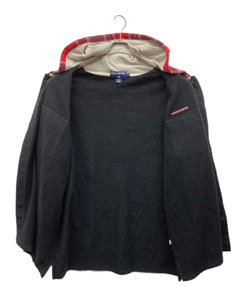 POLO SPORT（ポロスポーツ）POLO SPORT (ポロスポーツ) フーデッドジャケット ブラック サイズ:XLの古着・服飾アイテム