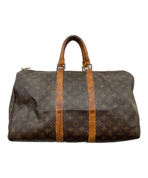 LOUIS VUITTON（ルイ ヴィトン）LOUIS VUITTON (ルイ ヴィトン) トラベルバッグ ブラウンの古着・服飾アイテム