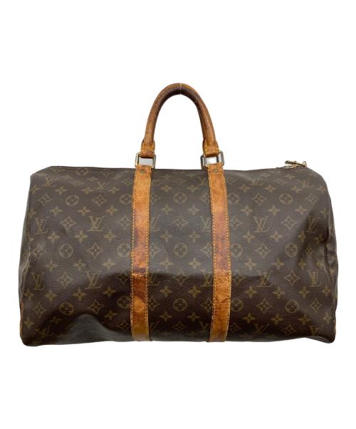 LOUIS VUITTON（ルイ ヴィトン）LOUIS VUITTON (ルイ ヴィトン) トラベルバッグ ブラウンの古着・服飾アイテム
