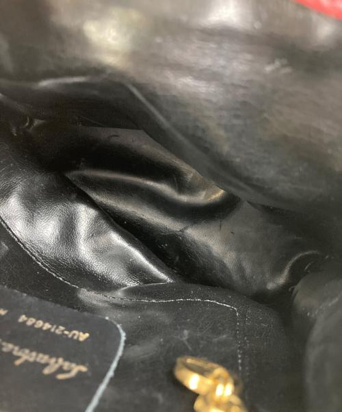 Salvatore Ferragamo（サルヴァトーレ フェラガモ）Salvatore Ferragamo (サルヴァトーレ フェラガモ) ヴィラハンドバッグ ボルドーの古着・服飾アイテム