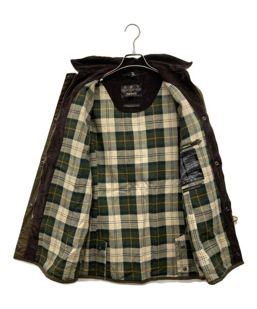 Barbour（バブアー）Barbour (バブアー) SHORT NEWMARKET WAX JACKET カーキ サイズ:UK14の古着・服飾アイテム