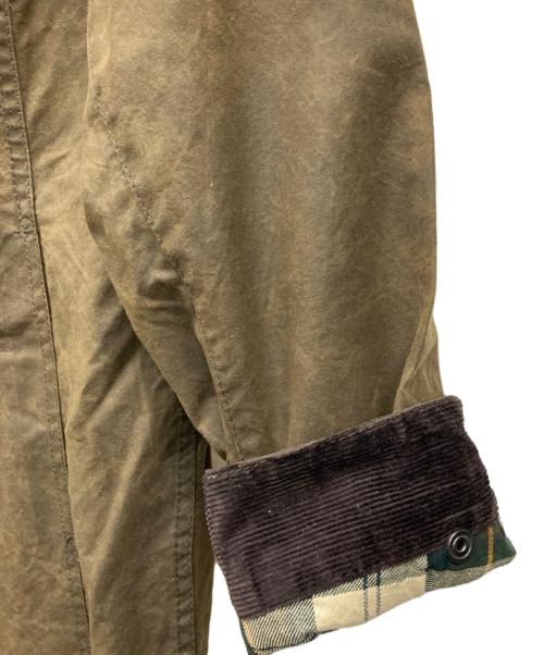 Barbour（バブアー）Barbour (バブアー) SHORT NEWMARKET WAX JACKET カーキ サイズ:UK14の古着・服飾アイテム