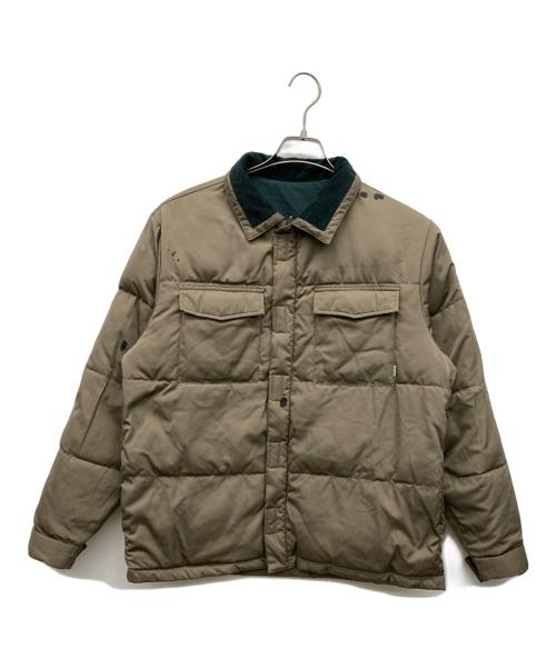 WHIMSY（ウィムジー）WHIMSY (ウィムジー) 2-FACE DOWN JACKET グリーン サイズ:Lの古着・服飾アイテム
