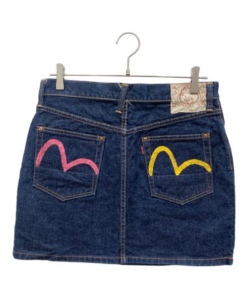 EVISU（エヴィス）EVISU (エビス) カモメデニムスカート インディゴ サイズ:Lの古着・服飾アイテム