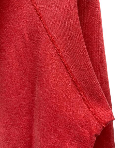 Champion（チャンピオン）Champion (チャンピオン) 3段プリントパーカー レッド サイズ:LARGEの古着・服飾アイテム