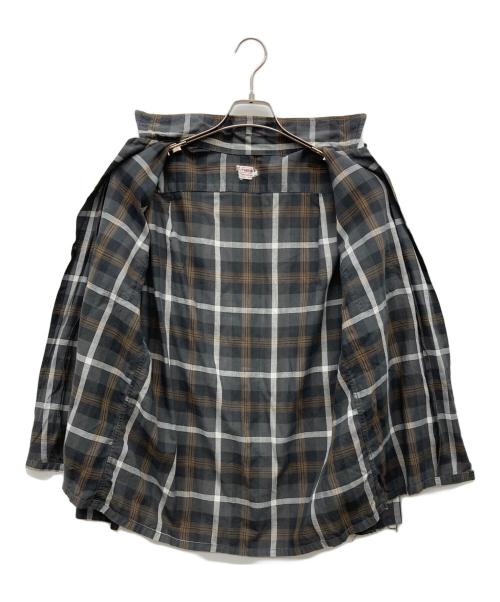 McGREGOR（マクレガー）McGREGOR (マクレガー) オープンカラーシャツ グレー サイズ:15　Mの古着・服飾アイテム