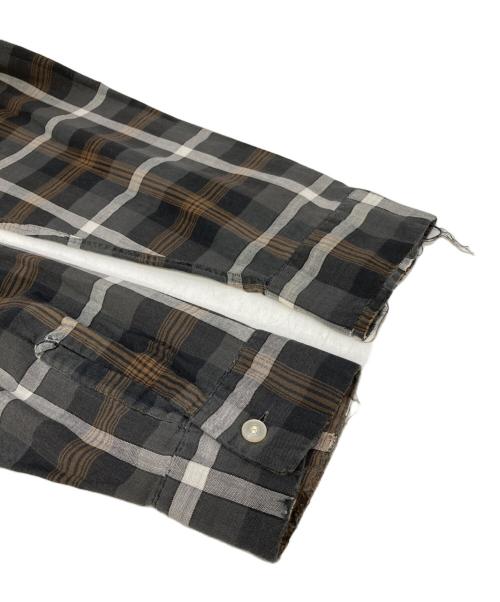 McGREGOR（マクレガー）McGREGOR (マクレガー) オープンカラーシャツ グレー サイズ:15　Mの古着・服飾アイテム