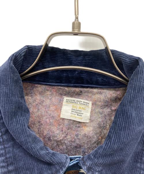 big mac（ビッグマック）big mac (ビッグマック) 裏地ブランケットカバーオール インディゴ サイズ:表記なしの古着・服飾アイテム