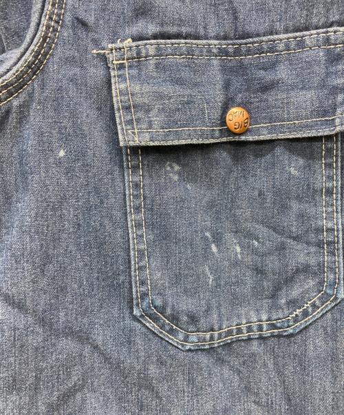 big mac（ビッグマック）big mac (ビッグマック) 裏地ブランケットカバーオール インディゴ サイズ:表記なしの古着・服飾アイテム