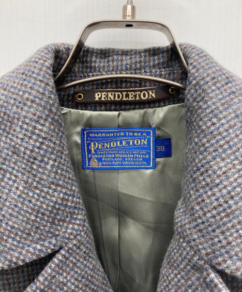 PENDLETON（ペンドルトン）PENDLETON (ペンドルトン) ウールジャケット グレー サイズ:38の古着・服飾アイテム