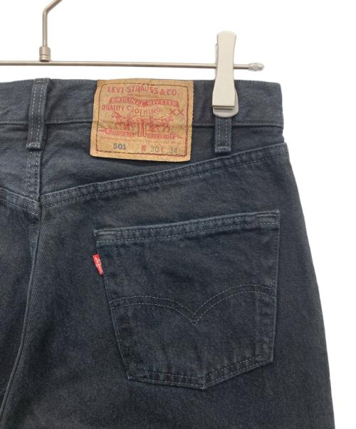 LEVI'S（リーバイス）LEVI'S (リーバイス) 後染ブラックデニムパンツ ブラック サイズ:W30L34の古着・服飾アイテム