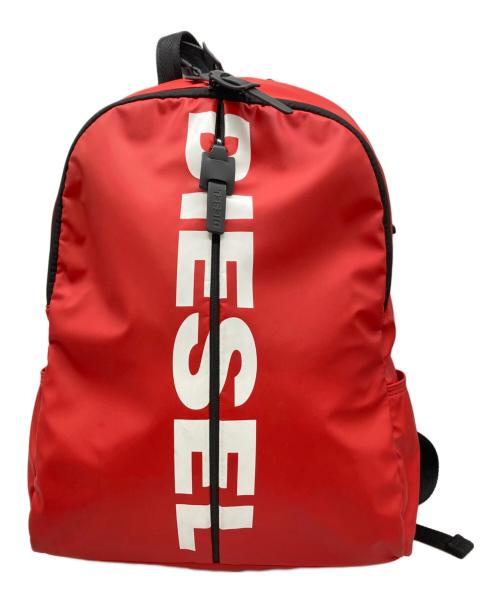 DIESEL（ディーゼル）DIESEL (ディーゼル) Bold II Backpack レッドの古着・服飾アイテム