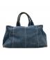 PRADA (プラダ) デニムトートバッグ インディゴ：35000円