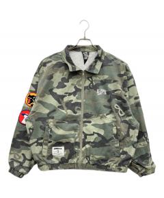 中古・古着通販】TTT MSW (ティー) Work jacket w/pierce グリーン
