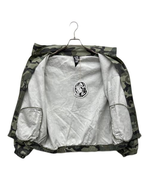 BILLIONAIRE BOYS CLUB（ビリオネアボーイズクラブ）BILLIONAIRE BOYS CLUB (ビリオネアボーイズクラブ) B CAMO ZIP UP BLOUSON カーキ サイズ:Lの古着・服飾アイテム