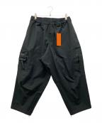 TIGHTBOOTH PRODUCTIONタイトブースプロダクション）の古着「3 LAYER BALLOON PANTS」｜ブラック