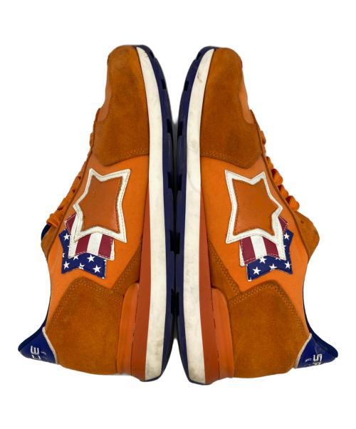 atlantic stars（アトランティックスターズ）Atlantic STARS (アトランティックスターズ) ローカットスニーカー オレンジ サイズ:43の古着・服飾アイテム