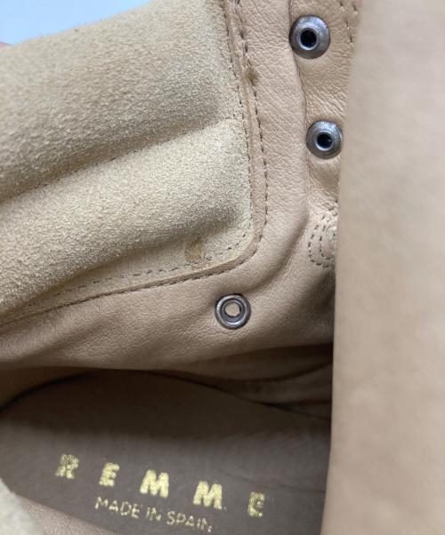 REMME（レメ）remme (レメ) トレッキングブーツ ベージュ サイズ:37の古着・服飾アイテム