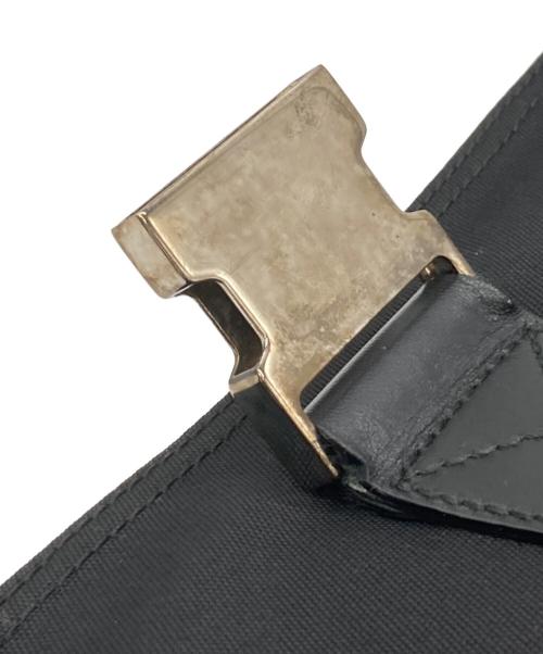 GUCCI（グッチ）GUCCI (グッチ) シェリーラインショルダーバッグ ブラックの古着・服飾アイテム