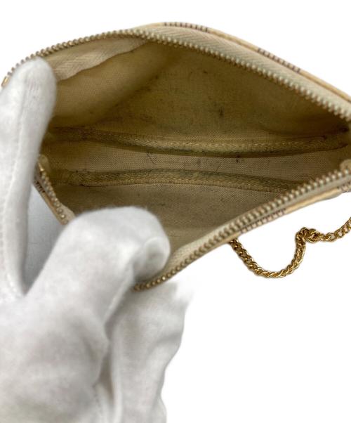 LOUIS VUITTON（ルイ ヴィトン）LOUIS VUITTON (ルイ ヴィトン) ダミエ・アズール・ミニポシェット アクセソワール ベージュの古着・服飾アイテム