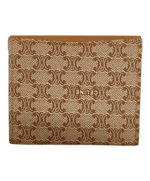 CELINE（セリーヌ）CELINE (セリーヌ) トリオンフ柄コインケース ベージュの古着・服飾アイテム