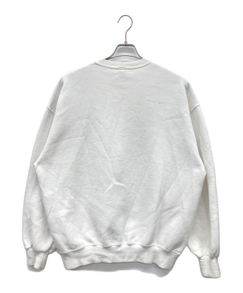 RUSSELL（ラッセル）RUSSELL (ラッセル) 無地前Vガゼットスウェット ホワイト サイズ:XLの古着・服飾アイテム