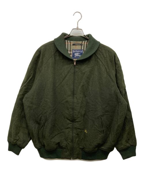Burberry's（バーバリー）Burberry's (バーバリーズ) ウールブルゾン カーキ サイズ:不明の古着・服飾アイテム