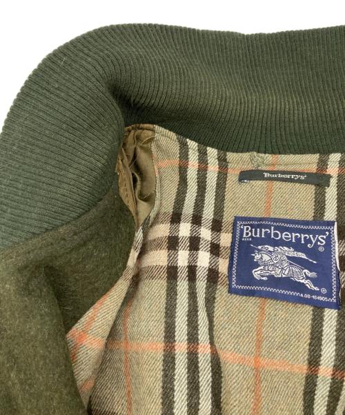Burberry's（バーバリー）Burberry's (バーバリーズ) ウールブルゾン カーキ サイズ:不明の古着・服飾アイテム