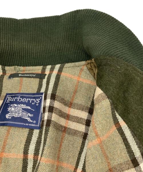 Burberry's（バーバリー）Burberry's (バーバリーズ) ウールブルゾン カーキ サイズ:不明の古着・服飾アイテム