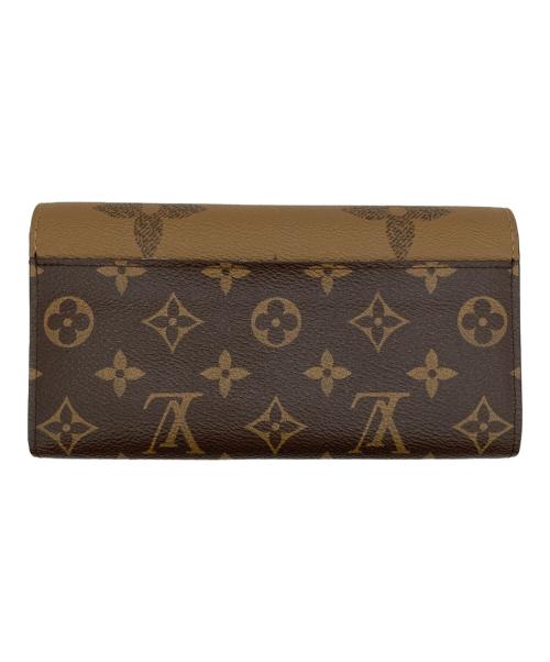 LOUIS VUITTON（ルイ ヴィトン）LOUIS VUITTON (ルイ ヴィトン) ポルトフォイユ・サラ ブラウンの古着・服飾アイテム