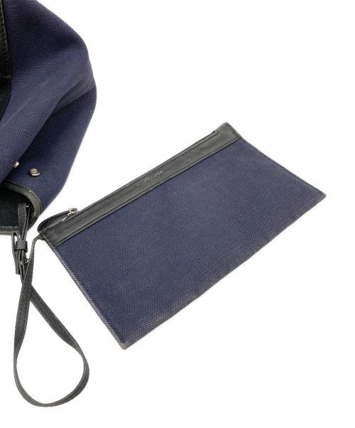 BALENCIAGA（バレンシアガ）BALENCIAGA (バレンシアガ) ネイビーカバスS ネイビーの古着・服飾アイテム