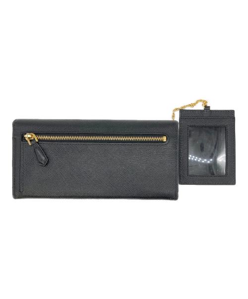 PRADA（プラダ）PRADA (プラダ) 長財布 ブラックの古着・服飾アイテム