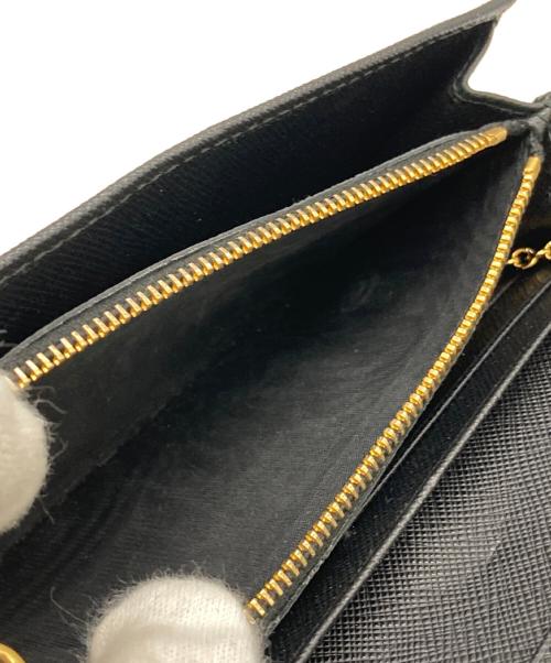 PRADA（プラダ）PRADA (プラダ) 長財布 ブラックの古着・服飾アイテム