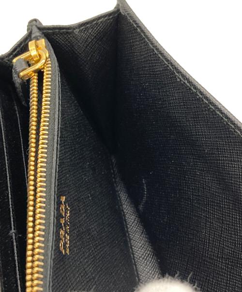 PRADA（プラダ）PRADA (プラダ) 長財布 ブラックの古着・服飾アイテム