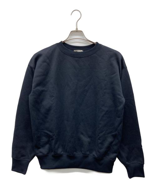 AURALEE（オーラリー）AURALEE (オーラリー) POLYESTER SWEAT P/O ネイビー サイズ:3の古着・服飾アイテム