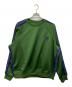 Needles（ニードルズ）の古着「Track Crew Neck Shirt」｜グリーン