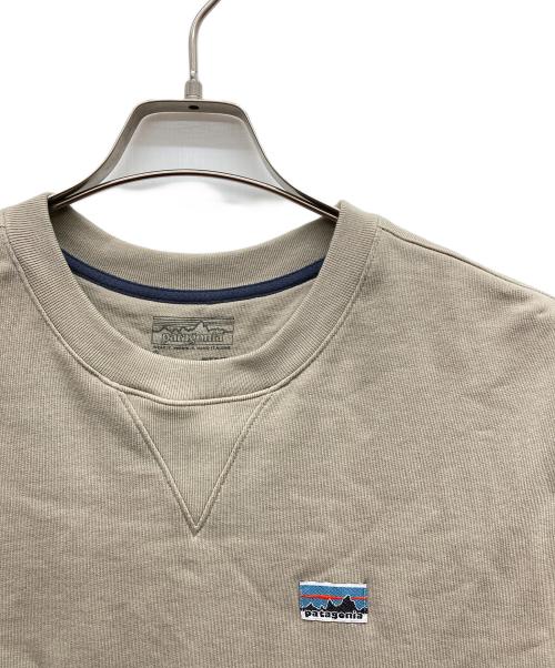 Patagonia（パタゴニア）Patagonia (パタゴニア) DAILY CREWNECK SWEATSHIRT ベージュ サイズ:Sの古着・服飾アイテム