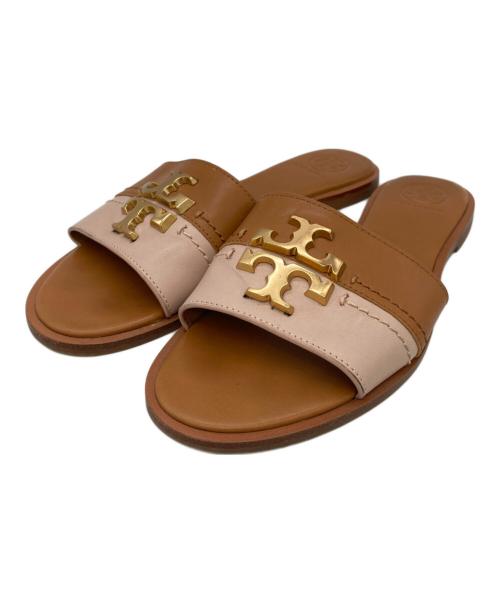 TORY BURCH（トリーバーチ）TORY BURCH (トリーバーチ) サンダル ベージュ サイズ:6 1/2Mの古着・服飾アイテム